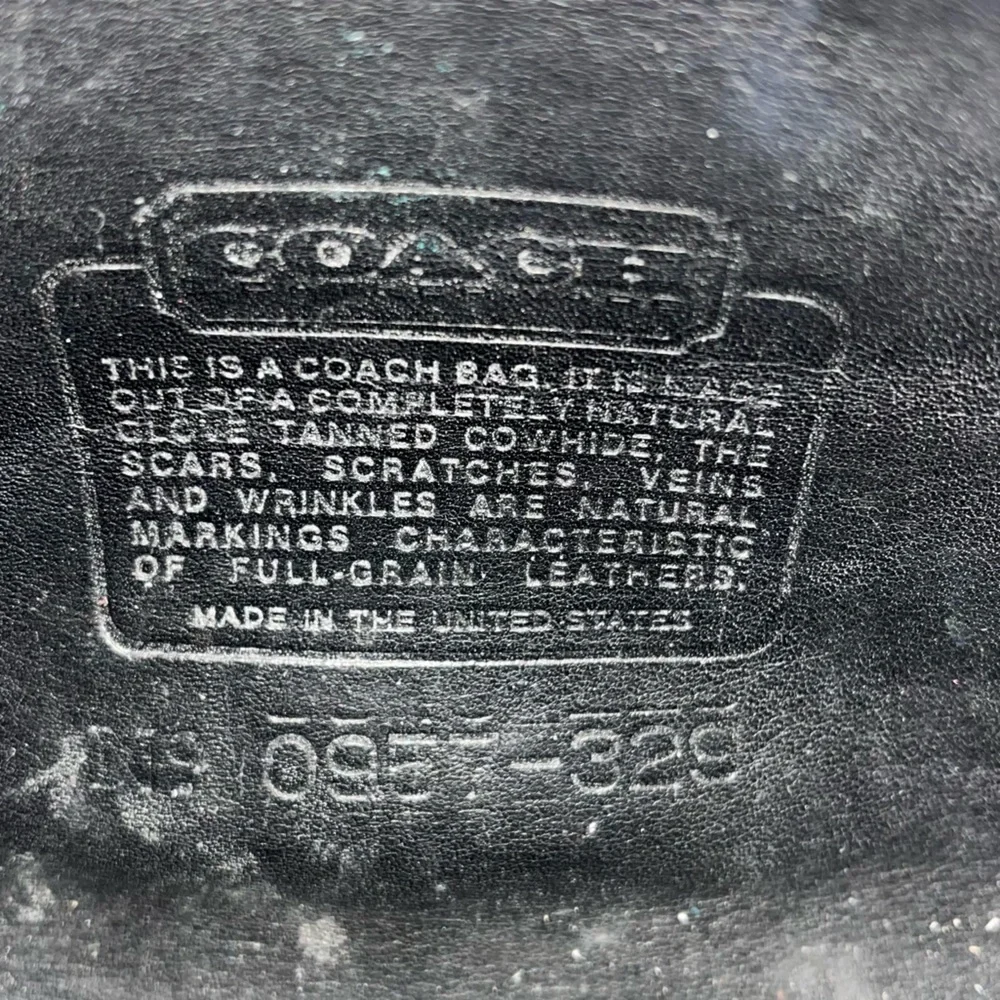 Coach | Black Leather Vintage Chrystie Bag